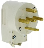 Вилка силовая Legrand 32А 3P+N+E 400В слоновая кость картинка 